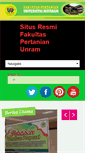 Mobile Screenshot of fp.unram.ac.id